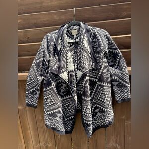 St John’s Bay Aztec print open cardigan Women’s S